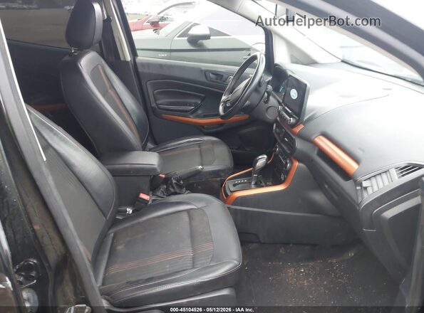 MAJ6P1CL9JC208241 2018 FORD ECOSPORT Black Սալոնի դիմացի տեսք
