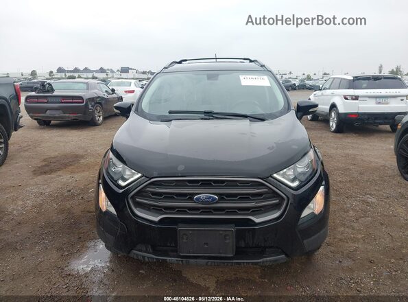 MAJ6P1CL9JC208241 2018 FORD ECOSPORT Black Սարքավորումների վահանակի տեսք
