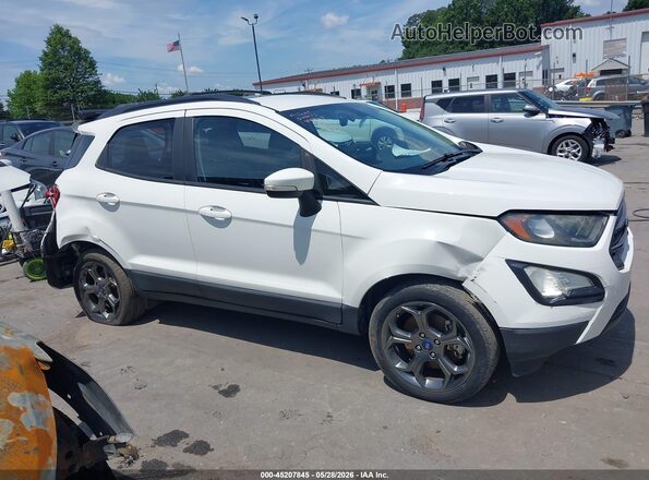 MAJ6P1CL9JC248884 2018 FORD ECOSPORT White უკანა სალონის ხედი