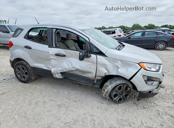 MAJ6P1SL0JC196014 2018 FORD ECOSPORT Silver 