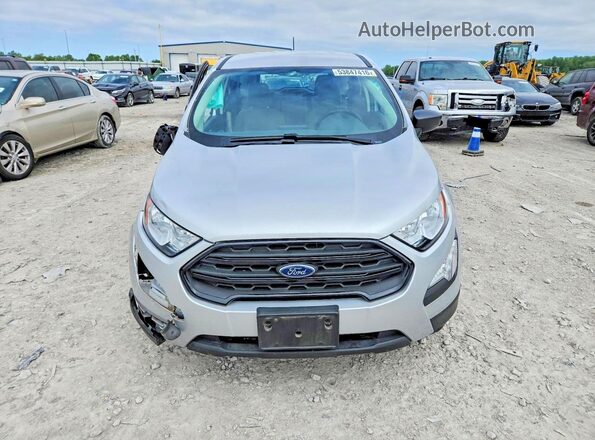 MAJ6P1SL0JC196014 2018 FORD ECOSPORT Silver 