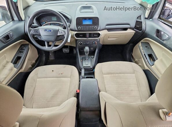 MAJ6P1SL0JC196014 2018 FORD ECOSPORT Silver 