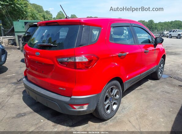 MAJ6P1SL4JC200050 2018 FORD ECOSPORT Red Հետևի աջ