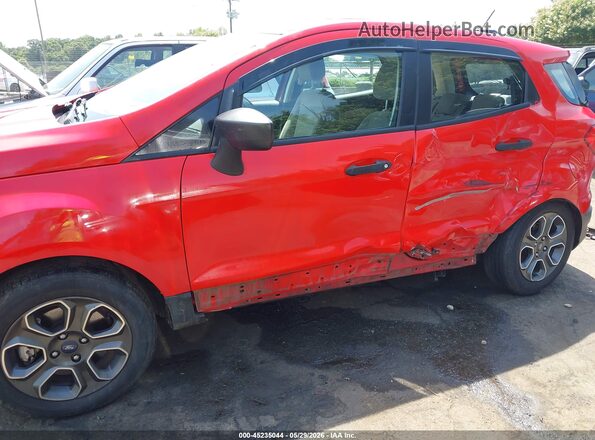 MAJ6P1SL4JC200050 2018 FORD ECOSPORT Red Դիմացի տեսք