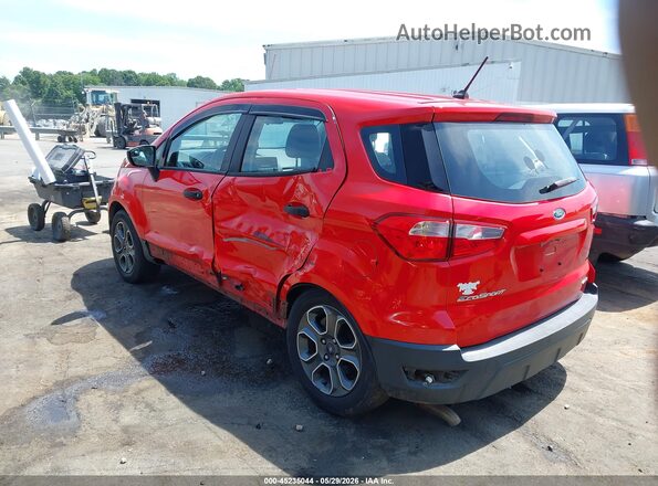 MAJ6P1SL4JC200050 2018 FORD ECOSPORT Red Հետևի ձախ