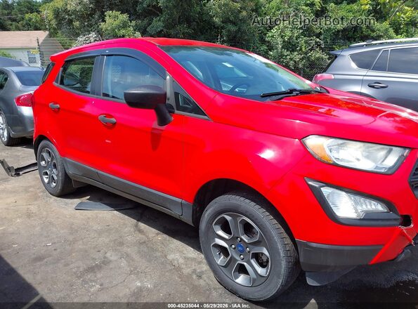 MAJ6P1SL4JC200050 2018 FORD ECOSPORT Red Սալոնի հետևի տեսք