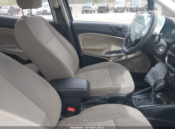 MAJ6P1SL6JC179220 2018 FORD ECOSPORT Серый Вид салона спереди