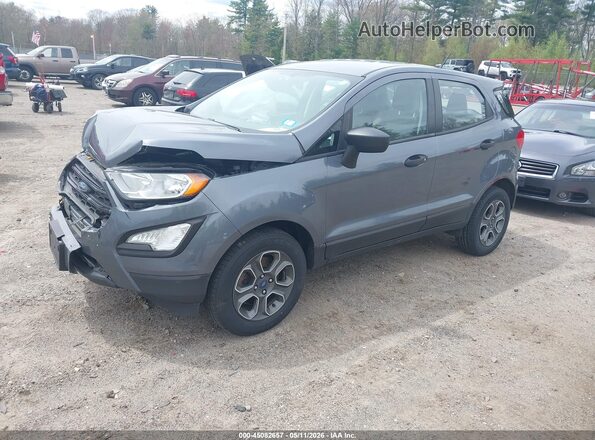 MAJ6P1SL6JC179220 2018 FORD ECOSPORT Серый Передняя левая четверть