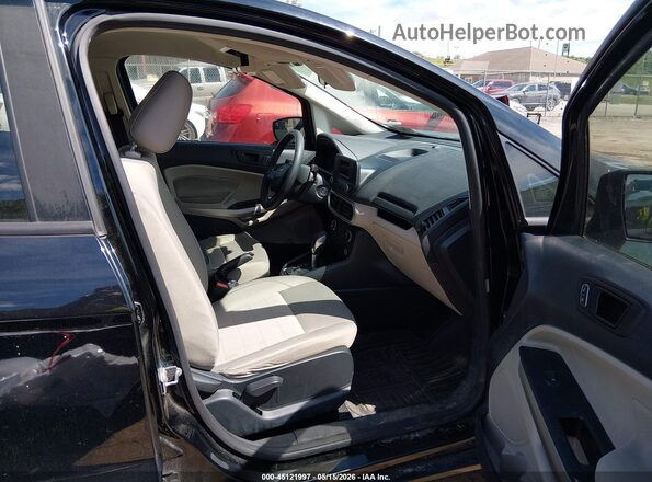 MAJ6P1SLXJC225342 2018 FORD ECOSPORT Black Vista interior delantera