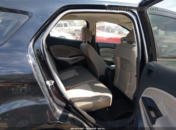 MAJ6P1SLXJC225342 2018 FORD ECOSPORT Black Vista de la etiqueta del VIN
