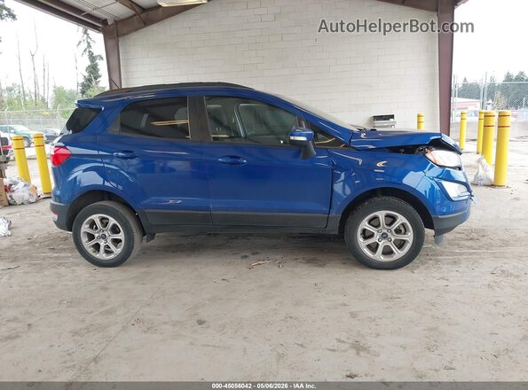 MAJ6P1UL0JC172891 2018 FORD ECOSPORT Blue 