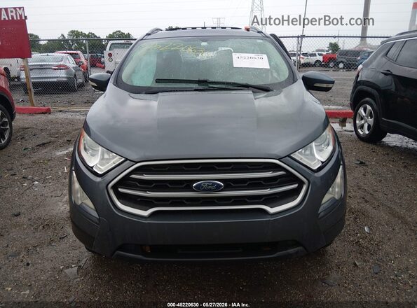 MAJ6P1UL0JC212662 2018 FORD ECOSPORT Gray Instrument cluster view
