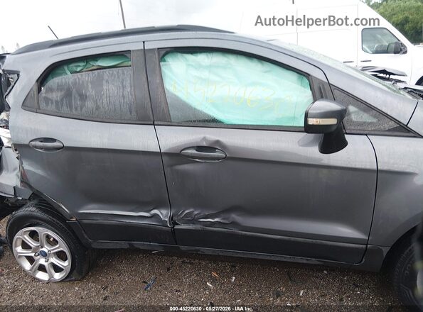 MAJ6P1UL0JC212662 2018 FORD ECOSPORT Gray Rear interior view