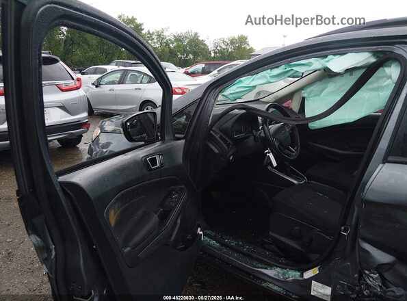 MAJ6P1UL0JC212662 2018 FORD ECOSPORT Gray Front interior view