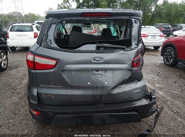 MAJ6P1UL0JC212662 2018 FORD ECOSPORT Gray 