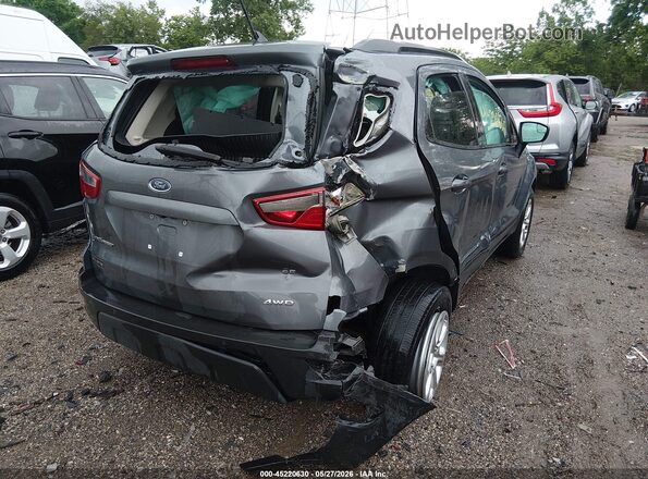 MAJ6P1UL0JC212662 2018 FORD ECOSPORT Gray Rear right