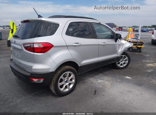 MAJ6P1UL0JC213732 2018 FORD ECOSPORT Серебряный Задняя правая четверть