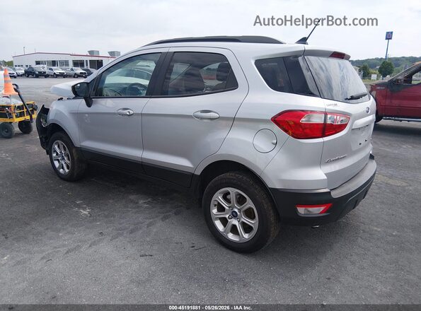 MAJ6P1UL0JC213732 2018 FORD ECOSPORT Серебряный Задняя левая четверть