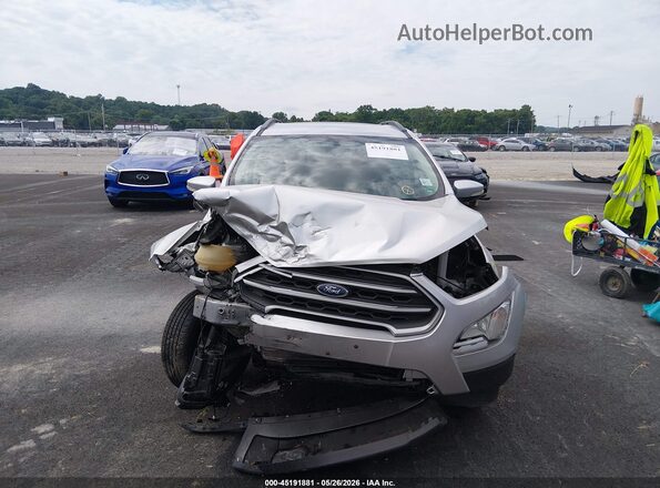 MAJ6P1UL0JC213732 2018 FORD ECOSPORT Серебряный Вид панели приборов