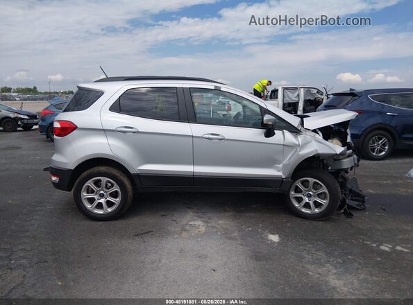 MAJ6P1UL0JC213732 2018 FORD ECOSPORT Серебряный Вид щитка приборов