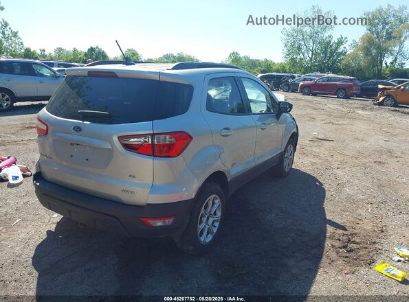 MAJ6P1UL4JC160582 2018 FORD ECOSPORT Silver Հետևի աջ