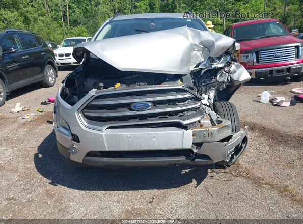 MAJ6P1UL4JC160582 2018 FORD ECOSPORT Silver Սարքավորումների վահանակի տեսք