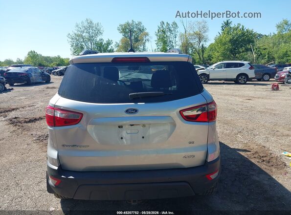 MAJ6P1UL4JC160582 2018 FORD ECOSPORT Silver 