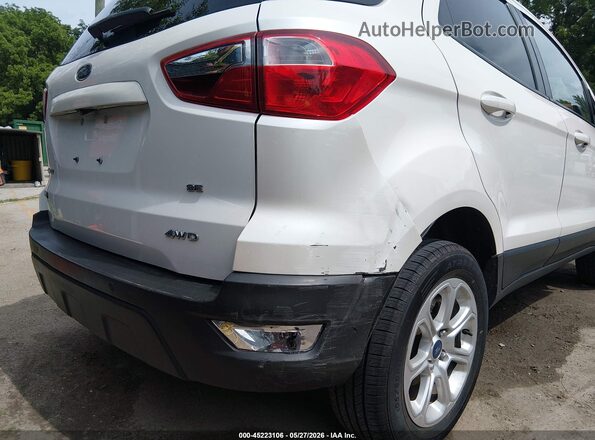 MAJ6P1UL4JC207125 2018 FORD ECOSPORT White 