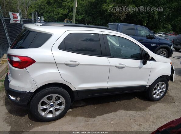 MAJ6P1UL4JC207125 2018 FORD ECOSPORT White უკანა სალონის ხედი