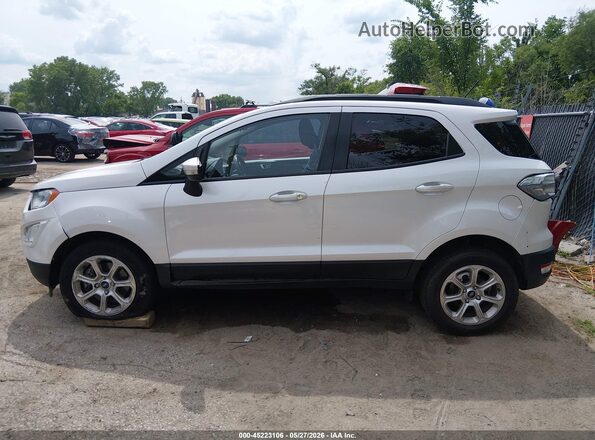 MAJ6P1UL4JC207125 2018 FORD ECOSPORT White სალონის 360-გრადუსიანი ხედი
