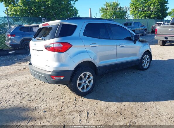 MAJ6P1UL5JC240831 2018 FORD ECOSPORT Silver უკანა მარჯვენა