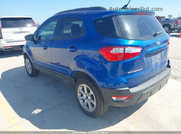 MAJ6P1UL7JC163430 2018 FORD ECOSPORT Blue Tył lewy