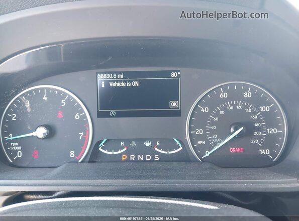 MAJ6P1UL7JC163430 2018 FORD ECOSPORT Blue Widok tylnych siedzeń