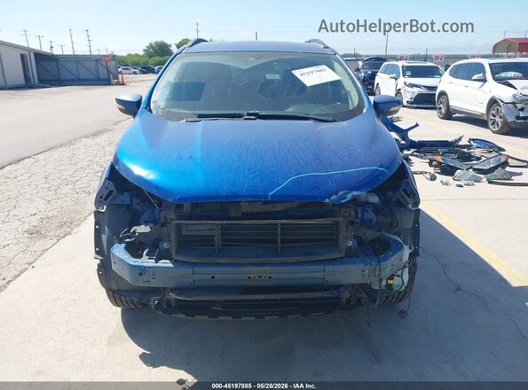 MAJ6P1UL7JC163430 2018 FORD ECOSPORT Blue Widok wnętrza z tyłu