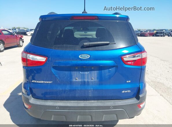 MAJ6P1UL7JC163430 2018 FORD ECOSPORT Blue 