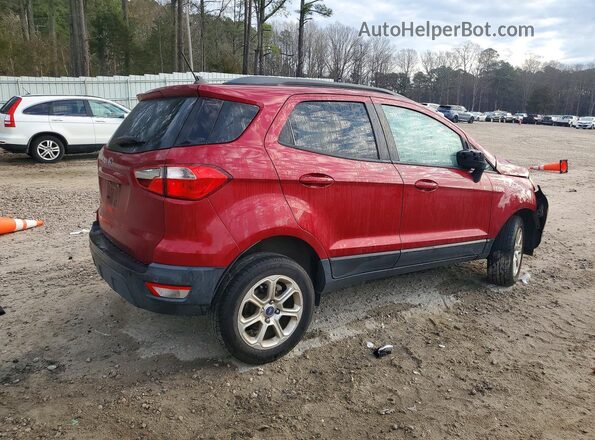 MAJ6P1UL8JC231153 2018 FORD ECOSPORT Burgundy 