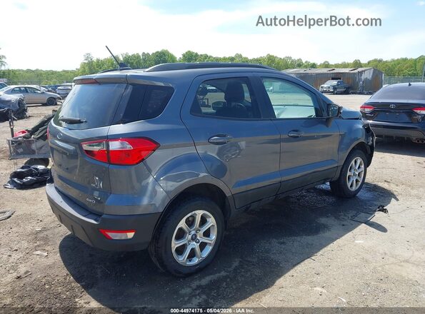 MAJ6P1UL9JC208948 2018 FORD ECOSPORT Gray Задня права чверть