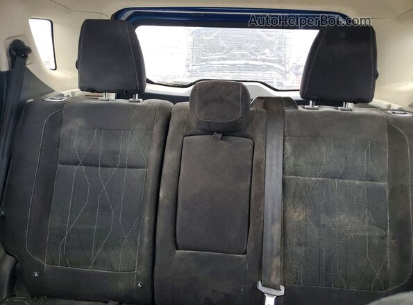 MAJ6P1ULXJC173675 2018 FORD ECOSPORT Blue Вид задніх сидінь