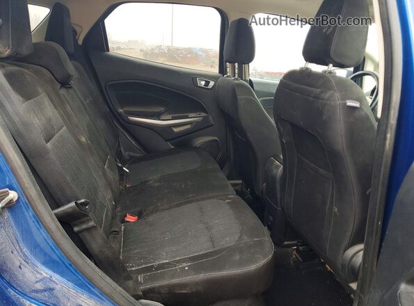 MAJ6P1ULXJC173675 2018 FORD ECOSPORT Blue Вид задньої частини салону