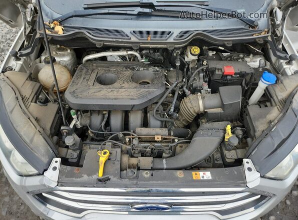 MAJ6P1WL5JC195094 2018 FORD ECOSPORT Silver Widok komory silnika