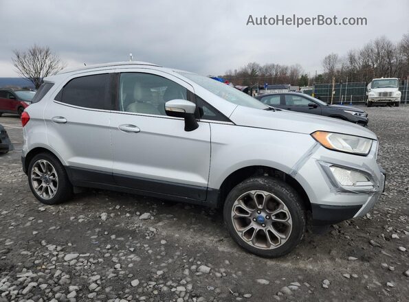 MAJ6P1WL5JC195094 2018 FORD ECOSPORT Silver Przód prawy