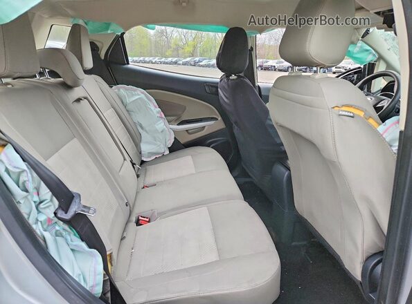MAJ6S3FL3LC386560 2020 FORD ECOSPORT Silver Вид задньої частини салону
