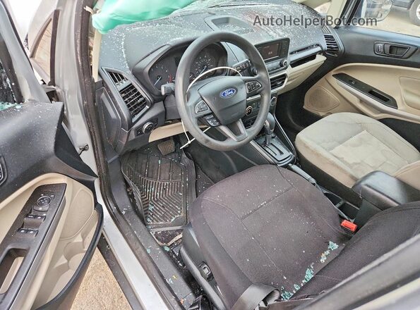 MAJ6S3FL3LC386560 2020 FORD ECOSPORT Silver Вид панелі приладів