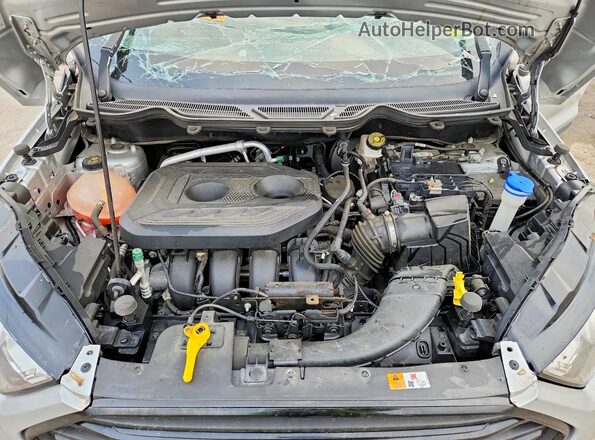 MAJ6S3FL3LC386560 2020 FORD ECOSPORT Silver Вид підкапотного простору
