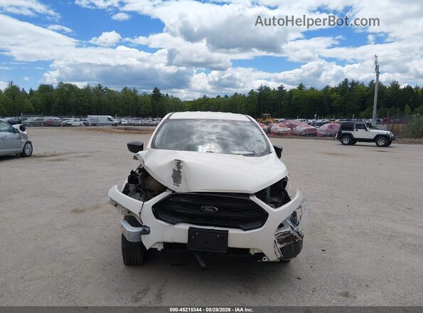 MAJ6S3FLXNC471060 2022 FORD ECOSPORT White წინა ხედი