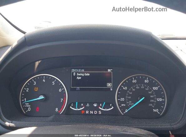 MAJ6S3GL0KC304670 2019 FORD ECOSPORT Blue Vista de los asientos traseros