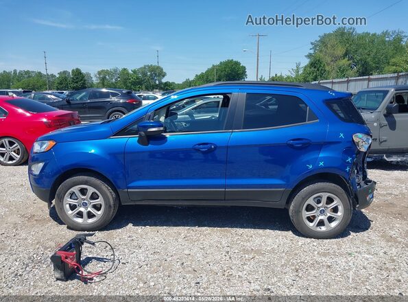 MAJ6S3GL0KC304670 2019 FORD ECOSPORT Blue Vista interior de 360 grados