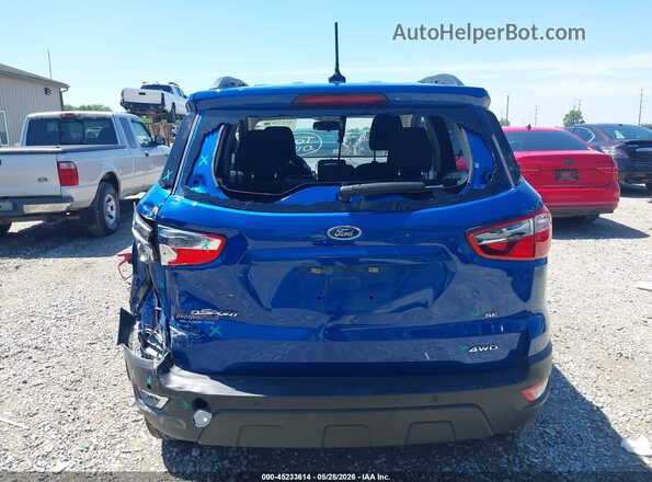 MAJ6S3GL0KC304670 2019 FORD ECOSPORT Blue 