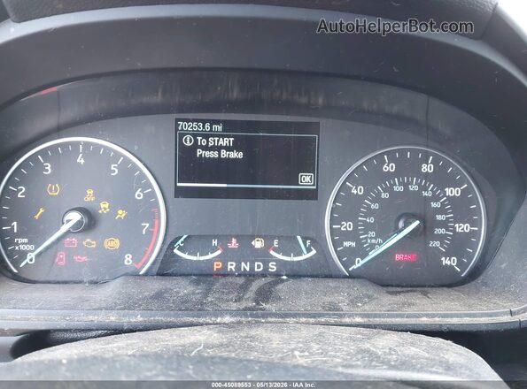MAJ6S3GL0KC308587 2019 FORD ECOSPORT Red უკანა სავარძლების ხედი