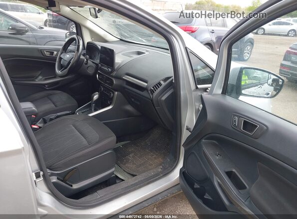 MAJ6S3GL0LC348718 2020 FORD ECOSPORT Silver Front interior view